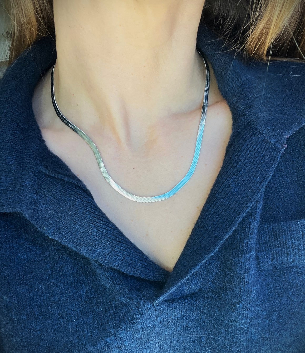 Alice Herringbone Necklace