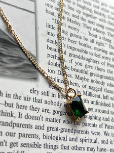 Emerald Figaro Necklace