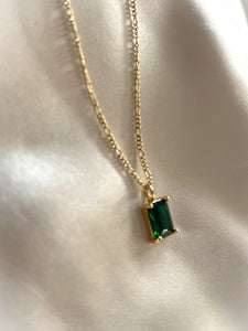 Emerald Figaro Necklace