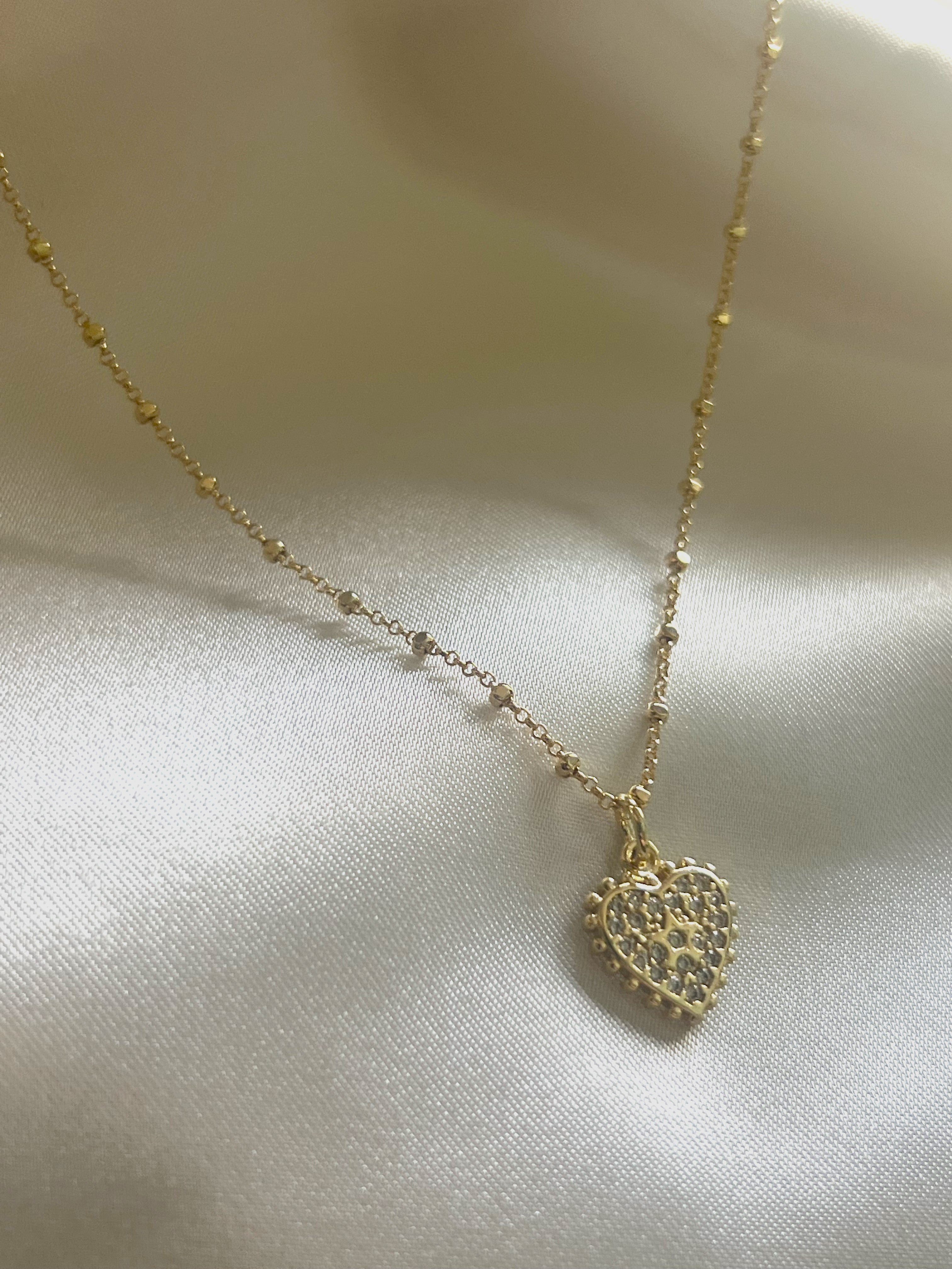 Lylah Heart Necklace