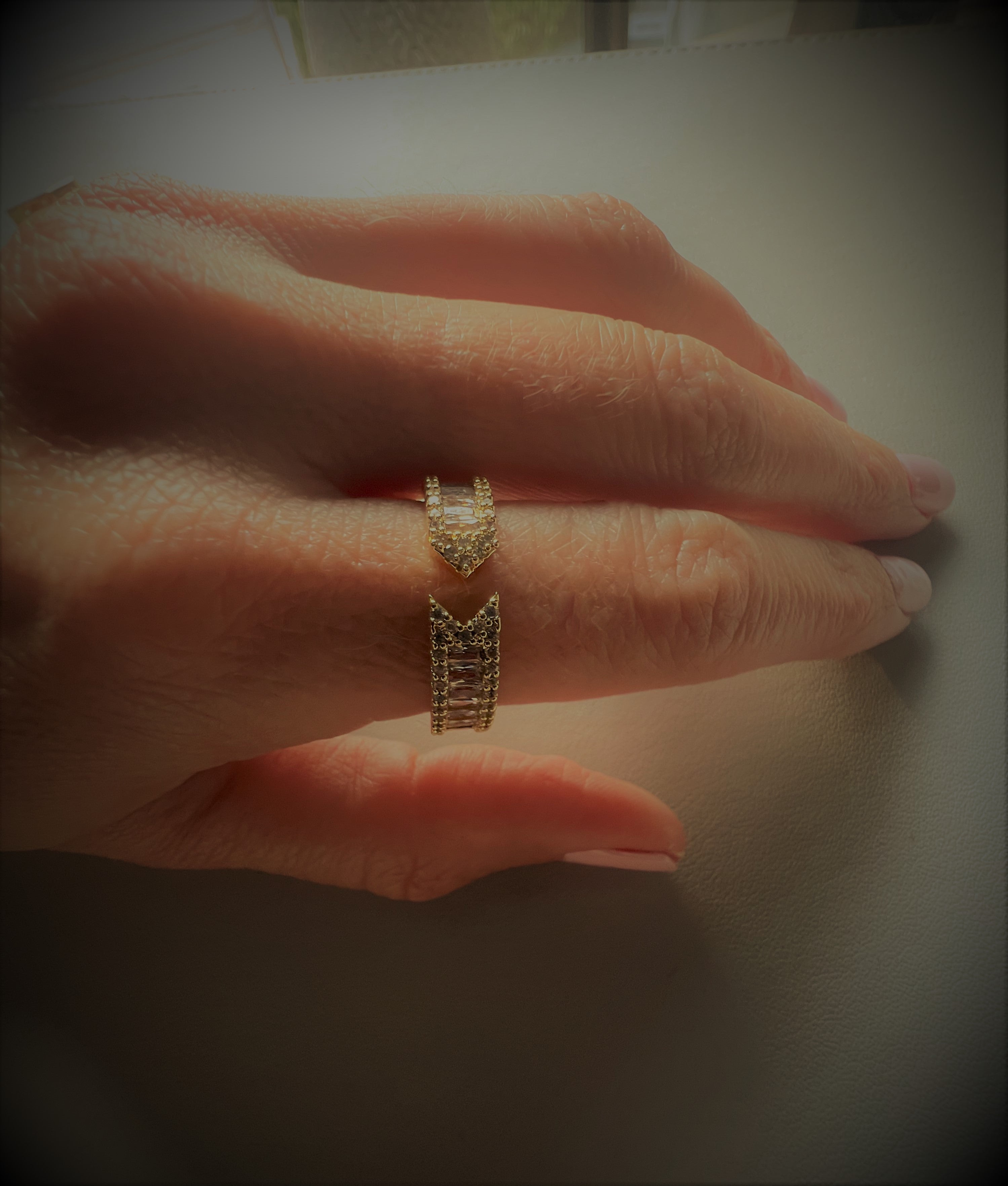 Sherene Baguette Ring