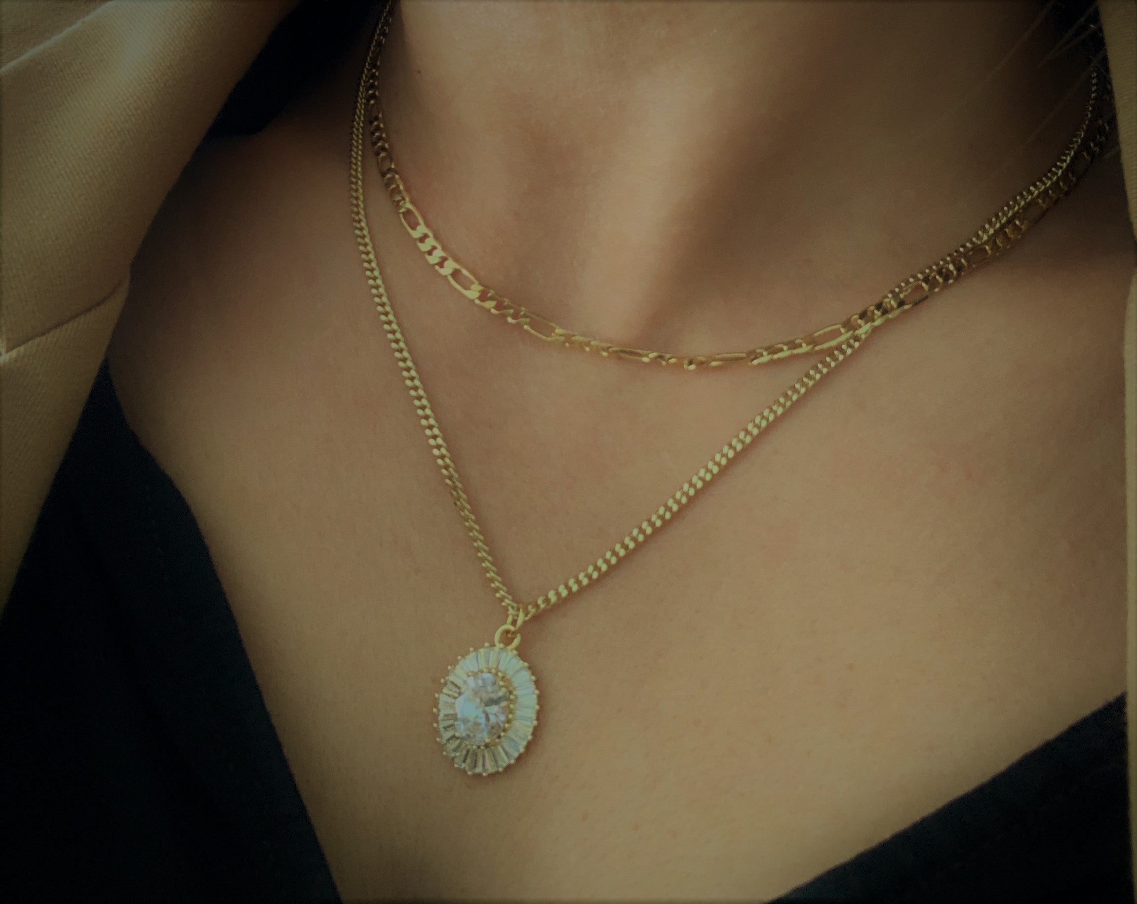 Minimalist Figaro Necklace